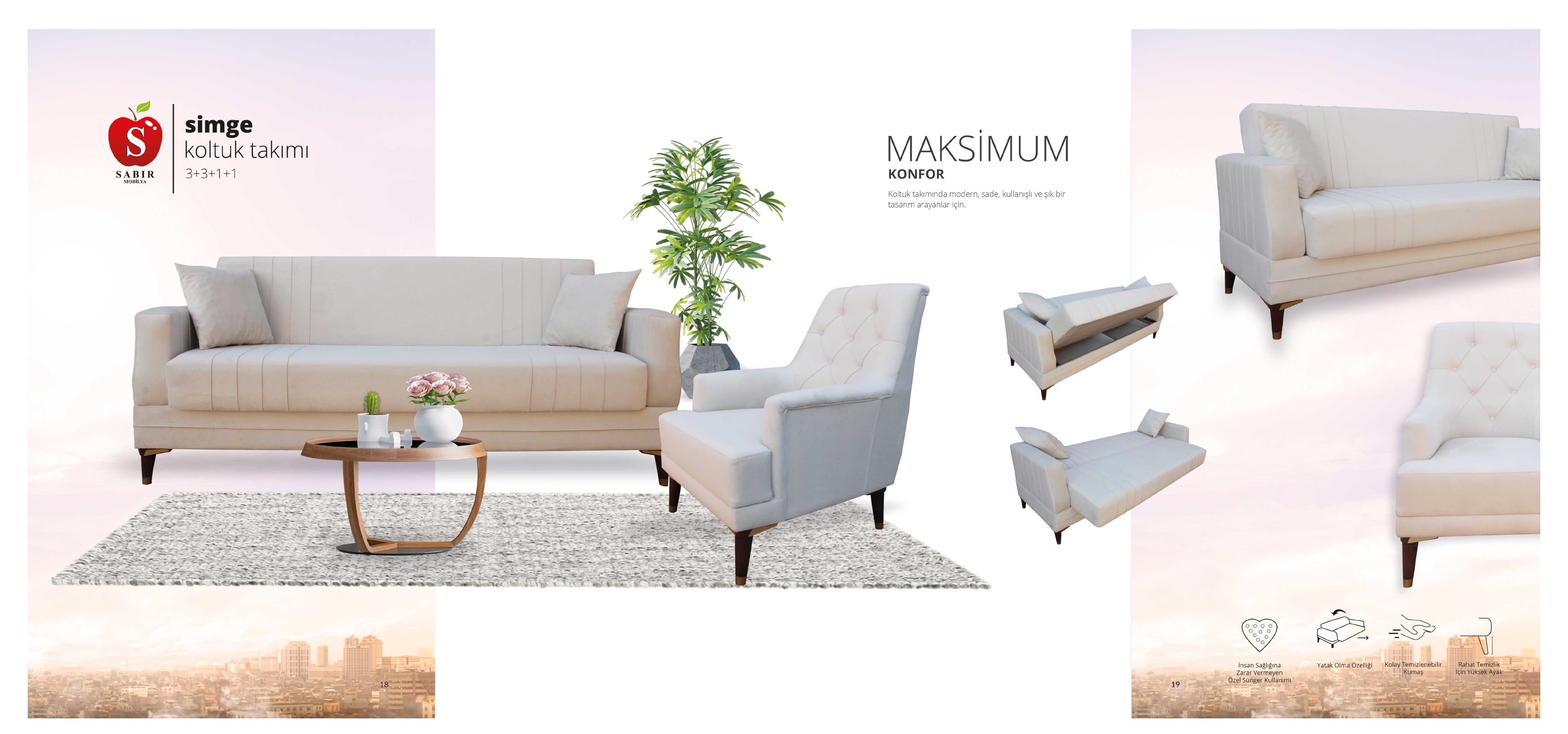 Simge Koltuk Takımı