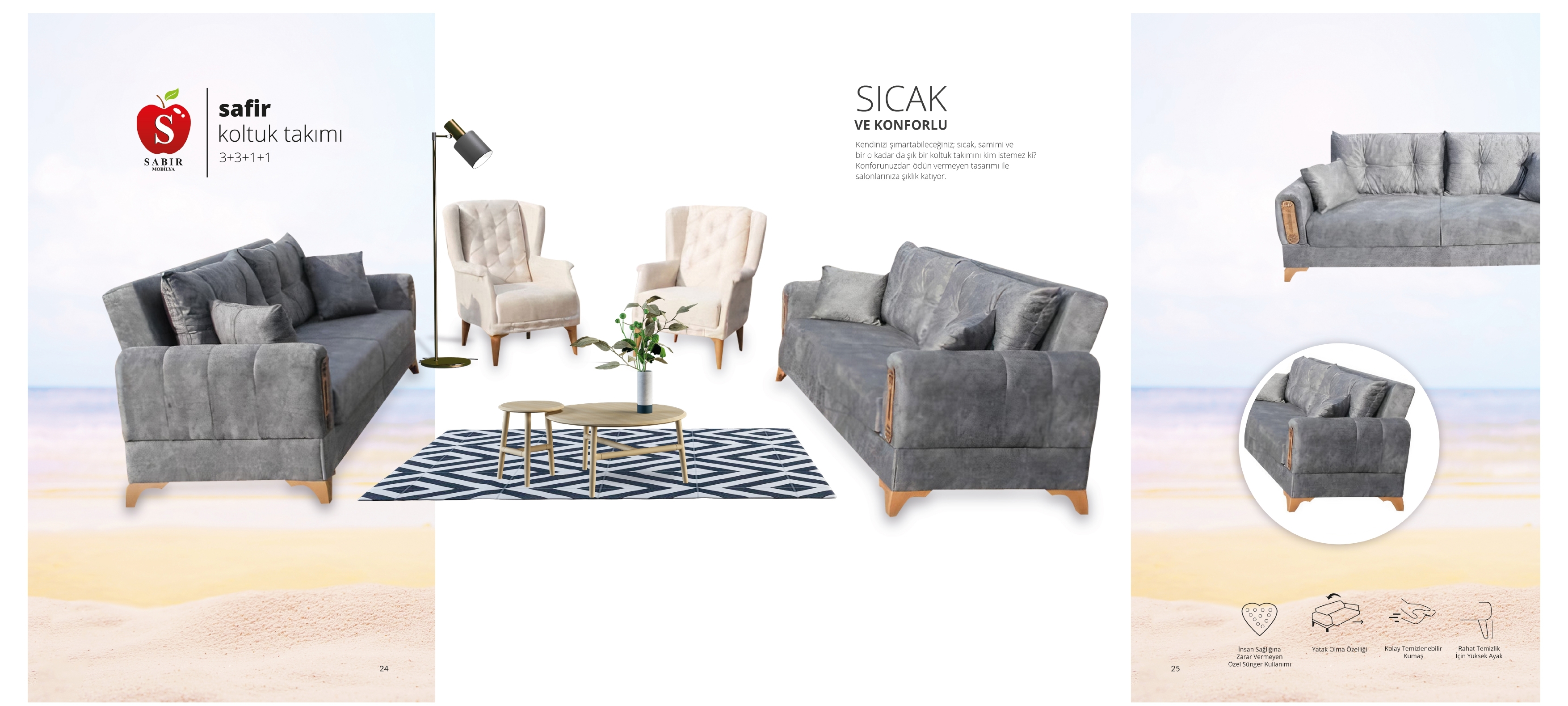 Safir Koltuk Takımı